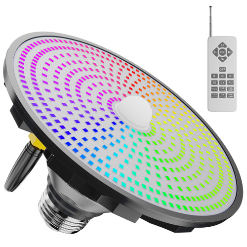 Jadisi LED Pool Light Bulb for Inground Pools – RGBW 70W Swimming LED Pool Lights, 12 Color Modes, Adjustable Brightness & Speed, Remote Control, Energy Efficient, E26 Base