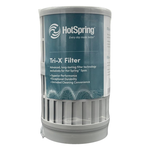 Hot Spring Spas Tri-X Ceramic Cartridge Filter Single 79435, White
