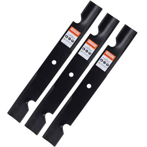 Grasscool 115-9649-03 105-7718-03 Mower Blades Compatible with Toro Titan Timecutter Z Master Max ZX HD 6020 6050 6000 6030 6080 60" Zero Turn Mower Replace 115 9649 03p 133-2127