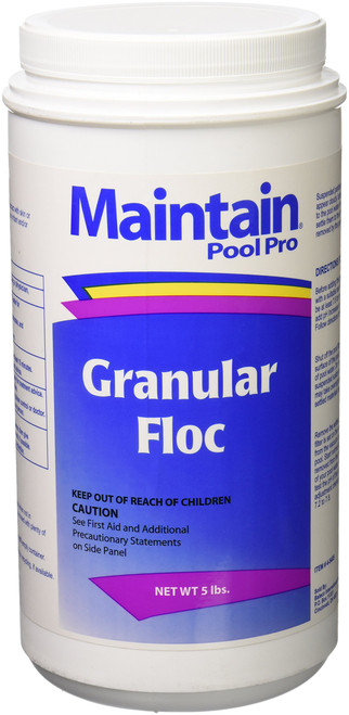 Maintain 5-Pounds Premium Granular Flocculant Pool Clarifier