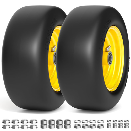 RONPOW 11x4.00-5 Zero Turn Lawn Mower Tires Flat Free, 350lb Load Capacity