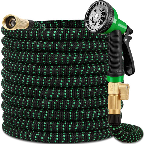 Expanding Garden Hose 150 ft - Expandable Garden Hose Leak-Proof with 4 -Layer Latex Core - 2026 Version/New Patented,Lightweight, Durable, No-Kink Flexible Retractable Water Hose
