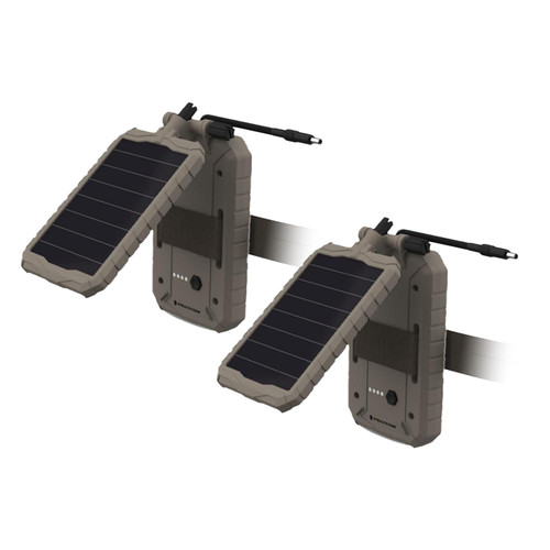 Stealth Cam Sol-Pak 3000mAh Solar Battery Pack 2-Pack