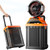 Lanonany 38000mAh Portable Misting Fan, 60H Max Runtime Rechargeable Mister Fan with 15L Bucket, Retractable Handle, Wide-Angle Oscillating Mist Fan for Outside Patios Golf Sports Camping Essentials