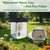 Butterfly Habitat Cage 24" x 24" x 36", Large Caterpillar Mesh Enclosure with Poop Tray for Easy Clean, Outdoor Monarch Butterfly & Insect Pop-up Net Cages Terrarium with Sunshade Top.