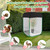Butterfly Habitat Cage 24" x 24" x 36", Large Caterpillar Mesh Enclosure with Poop Tray for Easy Clean, Outdoor Monarch Butterfly & Insect Pop-up Net Cages Terrarium with Sunshade Top.