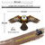 Flerigh Bird Scarer Kite with 13ft Pole Bird Hawk Flying Kites-Eagle Kite