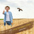 Flerigh Bird Scarer Kite with 13ft Pole Bird Hawk Flying Kites-Eagle Kite
