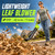 Leaf Blower, 180° Rotating Cordless Leaf Blower with 2 x4Ah Batteries and Charger, 6 Speed Modes 980000 RPM Electric Handheld Blower, Lightweight Small Blower for Lawn Care, Patio, Blowing Leaves Dust