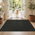 FLOORHUG Door Mat Indoor Entrance 32"x48", Non-Slip Entryway Rugs,Dark Grey