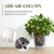 Wonderjune Self Watering Planter, 4.72'', 5.91'', 7.09'', Clear, 9 Pcs