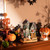 Valery Madelyn Halloween Decorations, Lighted Halloween Village Houses with Music and LED Lights, Resin Spooky Town Mummy's Haunted House for Home and Party Table Desk Mantel, 8 Inch