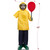 Halloween Decorations Outdoor - 4 Ft Life Size Animatronics Prop
