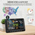 BluSon Weather Station Wireless Indoor Outdoor Thermometer, Atomic Clock