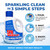 BubbyShine 5-in-1 Weekly Hot Tub Chemicals, Clarifier, Cleaner, Conditioner