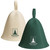 Northwood Sauna - Sauna Hat - 100% Wool Felt - Banya Hair Cap for Men & Women - One-Size-Fits-All - Spruce Green & Soft Beige (2 Pack)