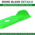 JSXDNWYJ 742P05094 742-05094 High Lift Lawn Mower Blades Fits 50" Decks Cub Ca det Ultima ZT1-50 ZT2-50 Cub Ca det Enduro XT1-LT50 (3-Pack)