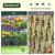 32.5 ft(L) x 22 in(H) Garden Fence, 30 Panels Arched No Dig Fence, Decorative Animal Barrier Fencing with Ground Stake, Rustproof Metal Garden Edging Border for Dog, Rabbit, Outdoor Yard Patio Decor