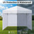 10 x 10 Canopy Sidewalls, 3 Pack Pop Up Canopy Walls, White