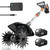 Cordless Tiller Cultivator for Gardening, Battery Powered Garden Rototiller