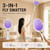 Sylrceo Electric Fly Swatter Racket 5000V Bug Zapper with Power Display