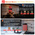 Solar Automatic Chicken Coop Door, Programmable Remote with 6 Modes (Red)