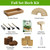 Indoor Herb Garden Kit, Culinary Herb Starter Kit with Seeds & Tools for Beginners, Kitchen Decor, House Warming Gifts for New Home, for Christmas, Ultimate Birthday Gifts for Women Men Mom Dad