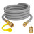 Westinghouse 15-Foot Natural Gas Hose with Adapter, 1/2-Inch Diameter, For Westinghouse Tri Fuel Generators