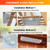 FECiDA High Output Flat Panel Grow Lights for Indoor Plants & Shelves