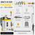 4.2 Gal Backpack Sprayer Compatible with DeWalt 20V (Battery Not Included)