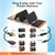 FlexSolar 60W Foldable Portable Solar Panel Charger IP67 Waterproof