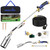 Propane Torch Weed Burner Kit with Storage Bag,35.4" High Output Blow Torch with Long/Short Mode & 12.5FT Hose,Heavy Duty Flamethrower with Turbo Trigger for Weeding,Asphalt Melting,Ice Snow Melting
