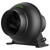 VIVOSUN M4 4" EC Motor Inline Fan, 195 CFM Variable Speed for Hydroponic