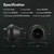 VIVOSUN M4 4" EC Motor Inline Fan, 195 CFM Variable Speed for Hydroponic