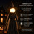Hourleey Halloween Witch Decorations Outdoor, 5FT Set of 3 Lighted Witches