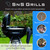 SnS Grills Slow ‘N Sear Elevated Cooking Grate - Compatible with Weber and Other Grills - Heavy Duty Stainless Steel, More Grill Space for Tailgating, Camping, and Backyard Cooking