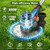 RAXONE Electric Weed Eater, 8 Inch 3-in-1 Lawn Edger Grass Trimmer