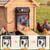 Automatic Chicken Coop Door Solar Powered, Large 9.45”X10.24” Opening