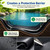 SDLDEER 10 x 13 FT Pond Liner, 20 Mil HDPE Pond Liners for Outdoor Ponds