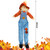 Shappy 60 Inch Large Scarecrow Fall Outdoor Porch Yard Garden Decoration