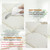 STAYDEN Egg Chair Cushion Replacement Outdoor Hanging Chair Cushion for Patio Furiture Hammock Swing Cushion 47x35x6 Inches (White)