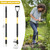 Tegarbed 39" Stand Up Weed Puller, Heavy Duty Detachable 3-Claw Weeder Tool