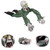 Gonetre Electric Halloween Crawling Zombie Animatronic Ghost Scary Halloween Decor Outdoor Indoor, Voice-Controlled, Crawling, Swaying, Making Terrifying Noises, Eyes Glowing