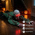 Gonetre Electric Halloween Crawling Zombie Animatronic Ghost Scary Halloween Decor Outdoor Indoor, Voice-Controlled, Crawling, Swaying, Making Terrifying Noises, Eyes Glowing