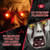 Gonetre Electric Halloween Crawling Zombie Animatronic Ghost Scary Halloween Decor Outdoor Indoor, Voice-Controlled, Crawling, Swaying, Making Terrifying Noises, Eyes Glowing