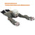 Gonetre Electric Halloween Crawling Zombie Animatronic Ghost Scary Halloween Decor Outdoor Indoor, Voice-Controlled, Crawling, Swaying, Making Terrifying Noises, Eyes Glowing