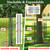 chicarry 48" Metal Tree Trunk Protector, 8 Pack Mesh Tree Guards Tree Protectors with Zip Ties, Stakes, ExpandableTree Trunk Protector Guard, Tree Protectors from Deer, Mower, Animals(48",8 Pack)