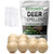 LAQDECDV Deer Repellent, Rabbit Repellent Outdoor, Deer Deterren for Yard & Garden, Bunny Repellent Balls, Keep Deer, Elk, Moose Away from Plant/Tree, Deer & Rabbit Repellant, 90 Days Protection-10P