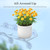 Lifewit 6" Extra Wide & Strong Window Plant Shelves with Suction Cup 3 Pack
