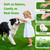 Oiyeefo Artificial Turf Grass Outdoor, 4x6FT Fake Grass with Drainage Holes